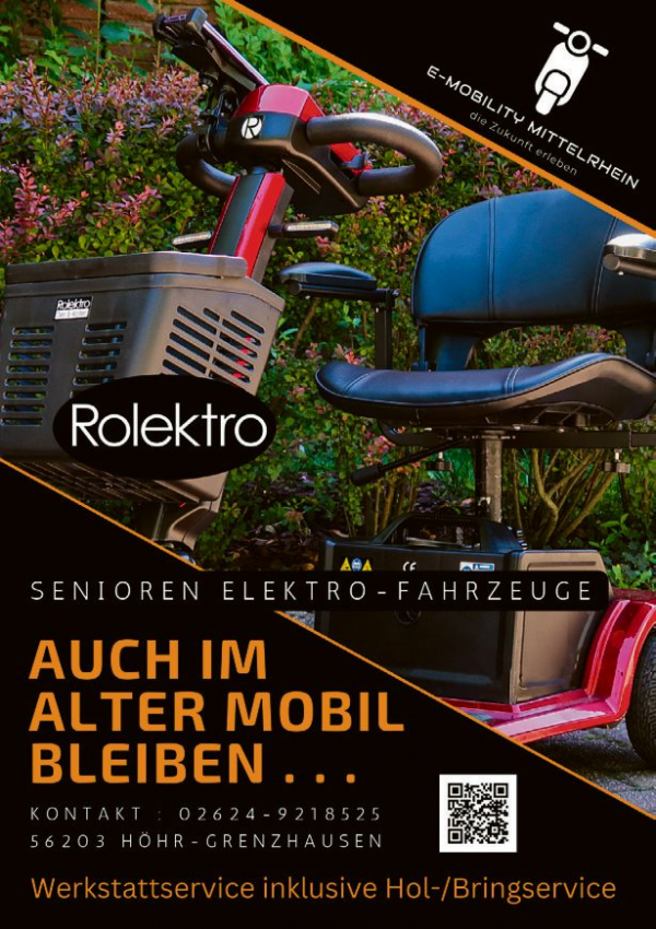 E-Mobility-Mittelrhein: Auch im Alter mobil bleiben