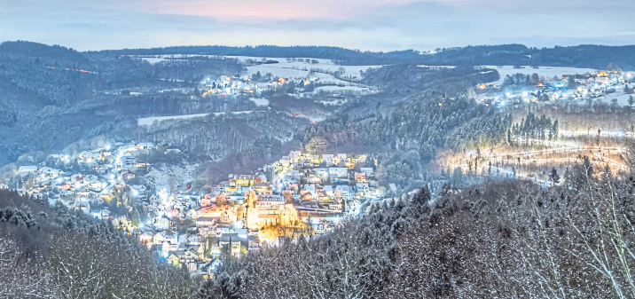 Weihnachtsdorf in Waldbreitbach: 10.000 LEDs kommen zum Einsatz