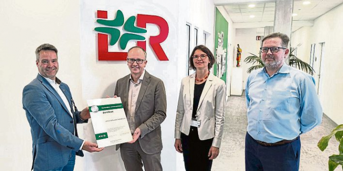 Lohmann & Rauscher erhält AOK-Zertifikat “ Gesundes Unternehmen“ in Silber
