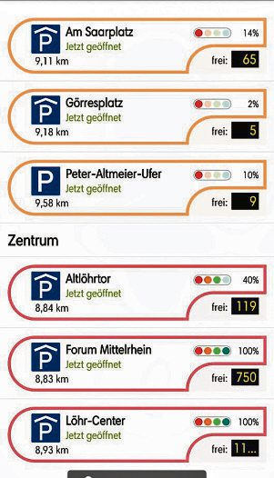Die Koblenz App entwickelt sich ständig weiter