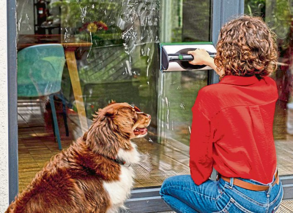 Fenster und Flächen schnell und streifenfrei reinigen
