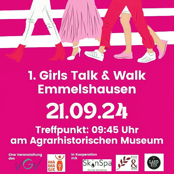 Girls Talk & Walk - Jetzt auch in Emmelshausen