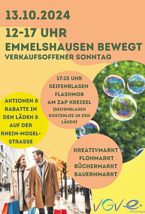 Verkaufsoffener Sonntag in Emmelshausen