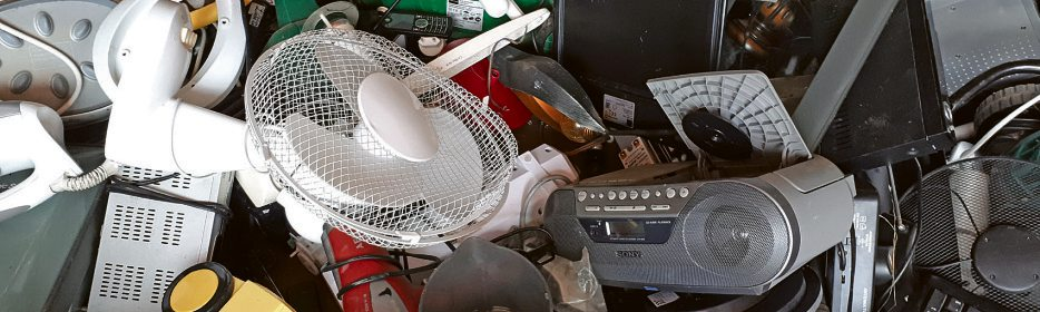 Ausgediente kleine Elektrogeräte können im Supermarkt abgegeben werden