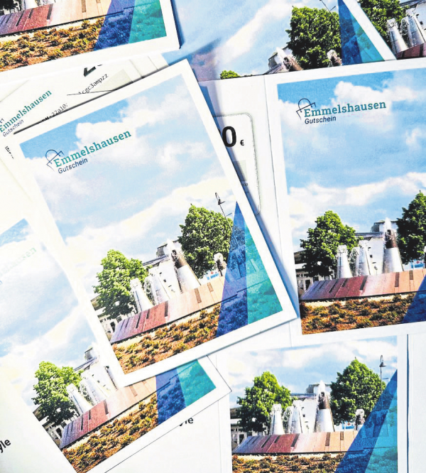 Digitaler und personalisierbarer Emmelshausen Gutschein