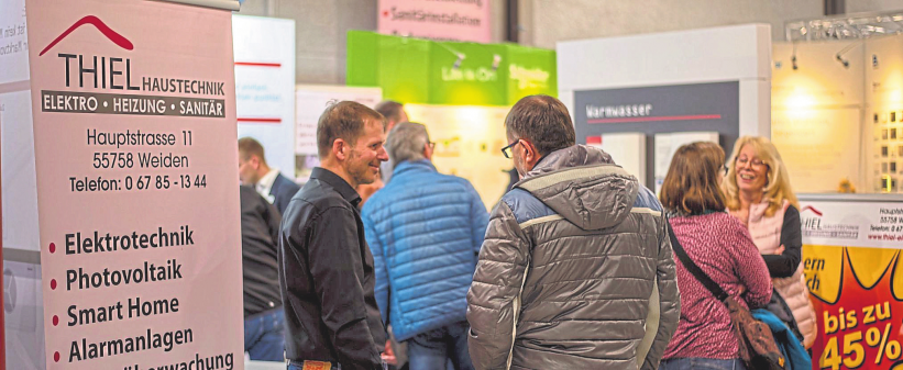 Informationen zu Balkonkraftwerke auf der Baumesse Idar-Oberstein