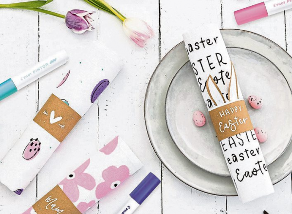 Oster DIY: Kreative Servietten und dekorative Tischideen