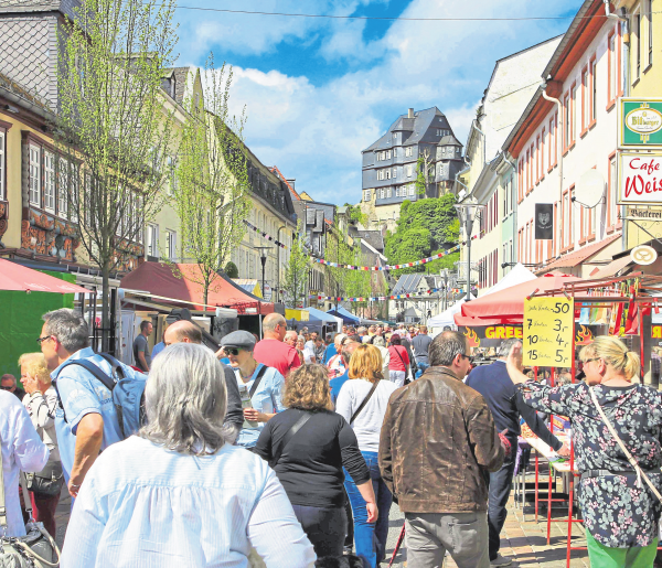 Frühlingsmarkt in Diez