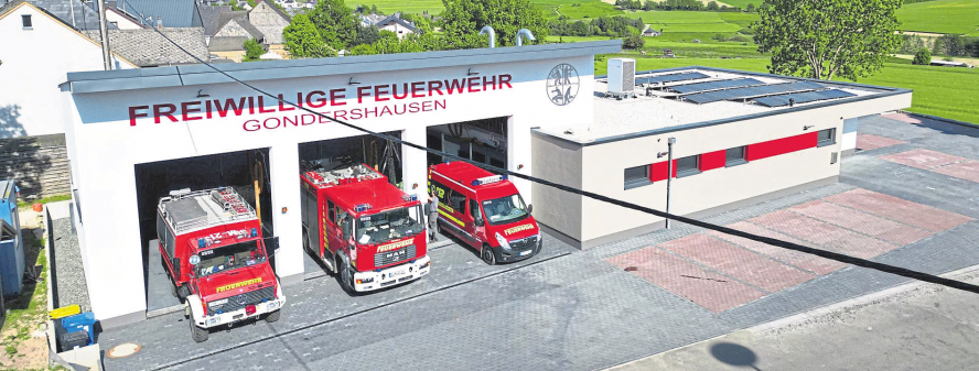 Veranstaltung: Feuerwehr Gondershausen bezieht neues Gerätehaus