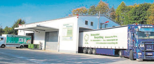 Schneider Recycling in Simmern vernichtet sensible Daten professionell