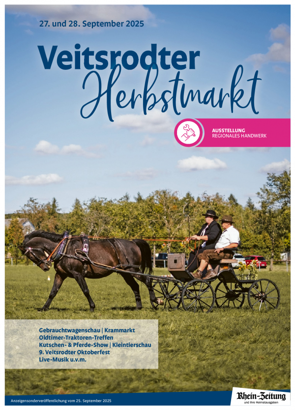 Veitsrodt: Ausstellung Regionales Handwerk