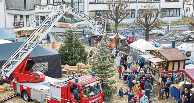 Weihnachtliche Vorfreude zwischen Stadt und Schloss