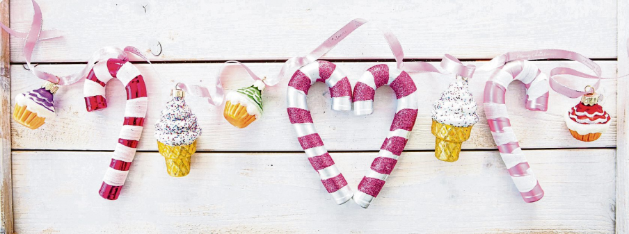 Candy Christmas erobert Weihnachtsdeko