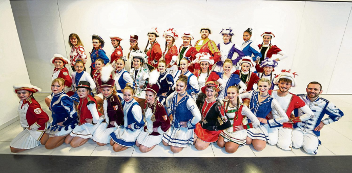 Karneval von klein auf - Nachwuchs begeistert beim „Bunten Nachmittag“