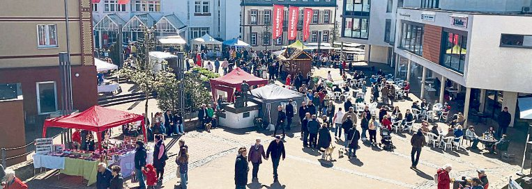Simmern: Frühlingsfest mit HEIMATmarkt bringt Leben in die Innenstadt