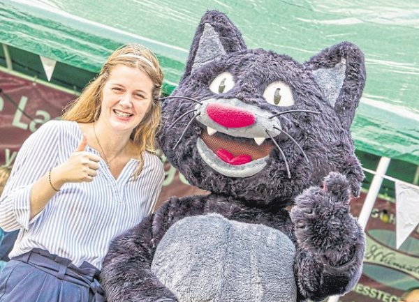 Einmal Katz sein, in Zell an der Mosel