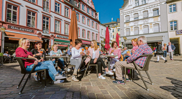 Eine Stadt in Bewegung