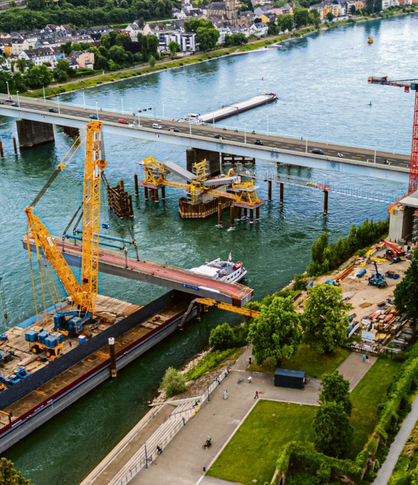Ein Jahrhundertwerk für Koblenz: die neue Pfaffendorfer Brücke