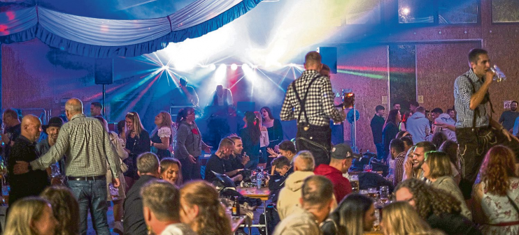 Die Markthalle wird zur Tanzfläche