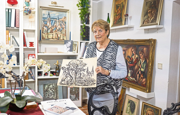 Kunst in Gondeln