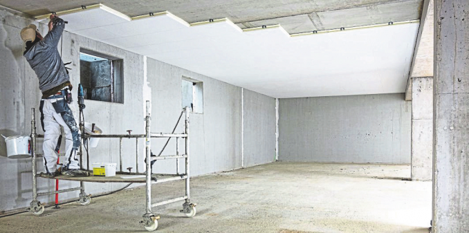 Warme Füße dank gut gedämmter Kellerdecke