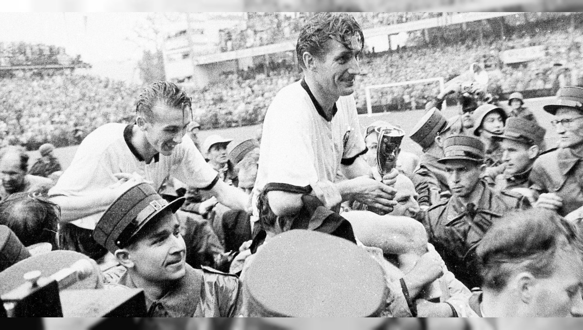 Fritz Walter und seine Mitspieler ließen die Sportfreunde im neuen Bundesland ein Stück näher zusammenrücken