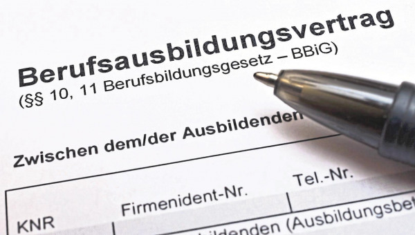 Neues zum Ausbildungsvertrag