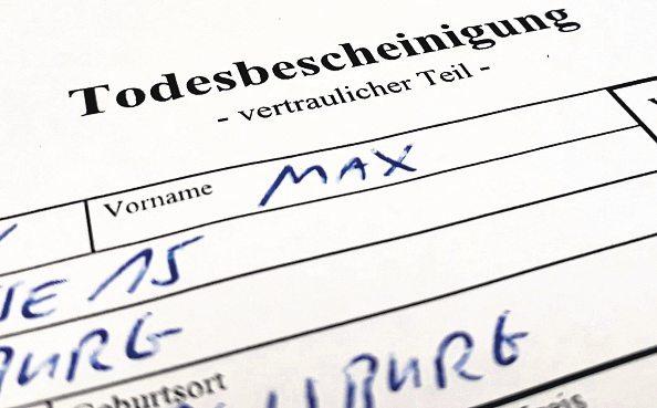 Überteuerte Totenscheine