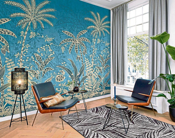 Trends 2022: Artsy-Tapeten holen die Kunst nach Hause