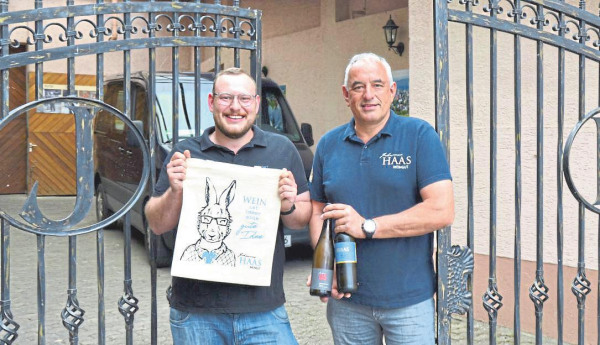 Weinverkostung im Weingut Haas