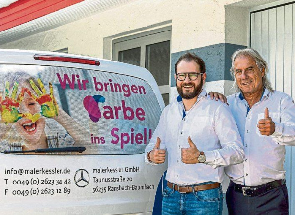 malerkessler aus Ransbach-Baumbach feiert 40. Firmenjubiläum