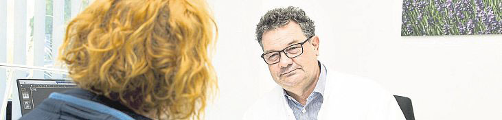 Ambulanz in der Hufeland-Klinik
