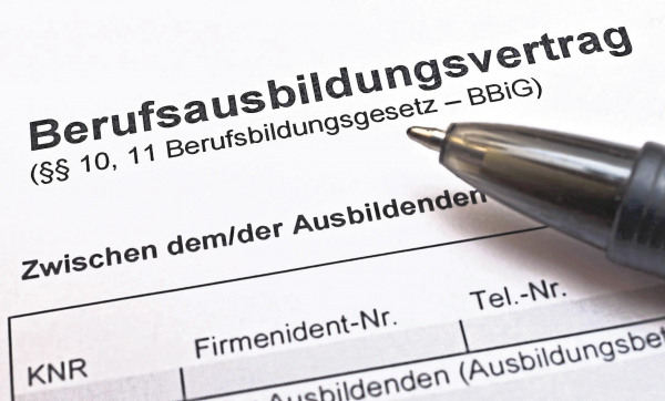 Neues zum Ausbildungsvertrag