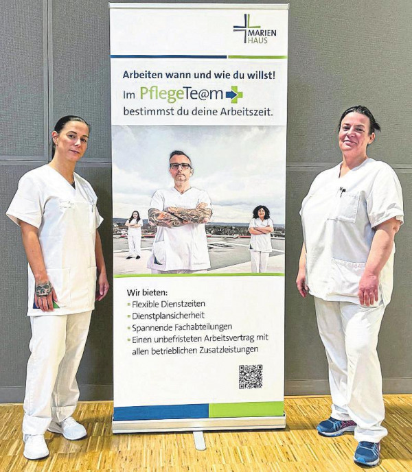 PflegeTeam+: Flexible Arbeitszeiten im Marienhaus-Klinikum