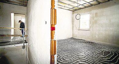 Hausbau in der kalten Jahreszeit