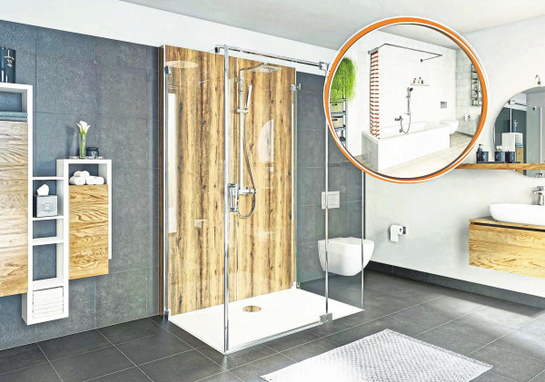 Bye-bye Badewanne, hallo Dusche!