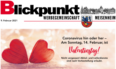 Abhol- und Lieferservice zum Valentinstag!