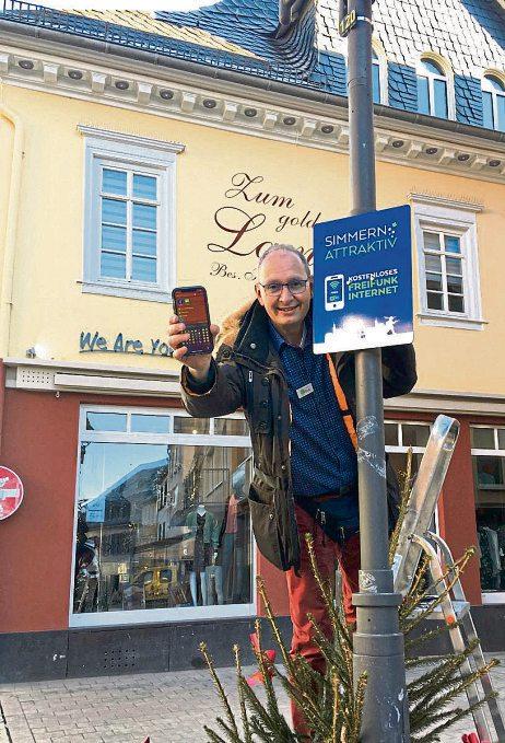 Simmern bietet kostenloses WLAN an
