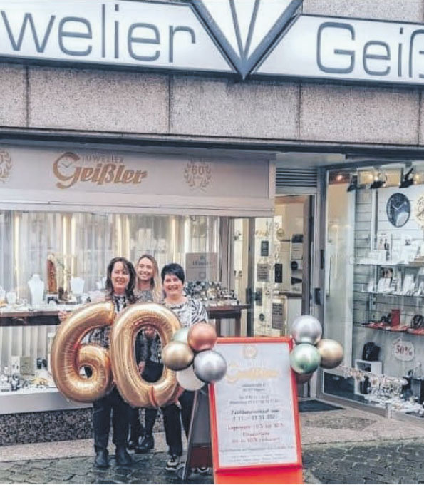 60 Jahre Juwelier Geißler