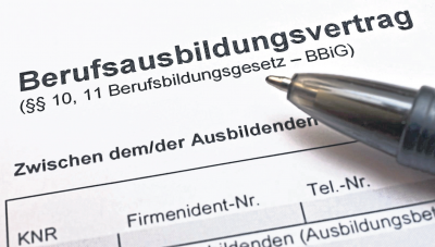 Neues zum Ausbildungsvertrag