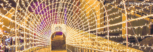 Christmas Garden erstrahlt über Koblenz