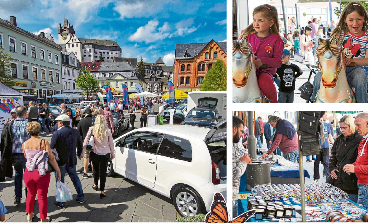 Der Diezer Frühlingsmarkt mit verkaufsoffenem Sonntag lockt in die Grafenstadt