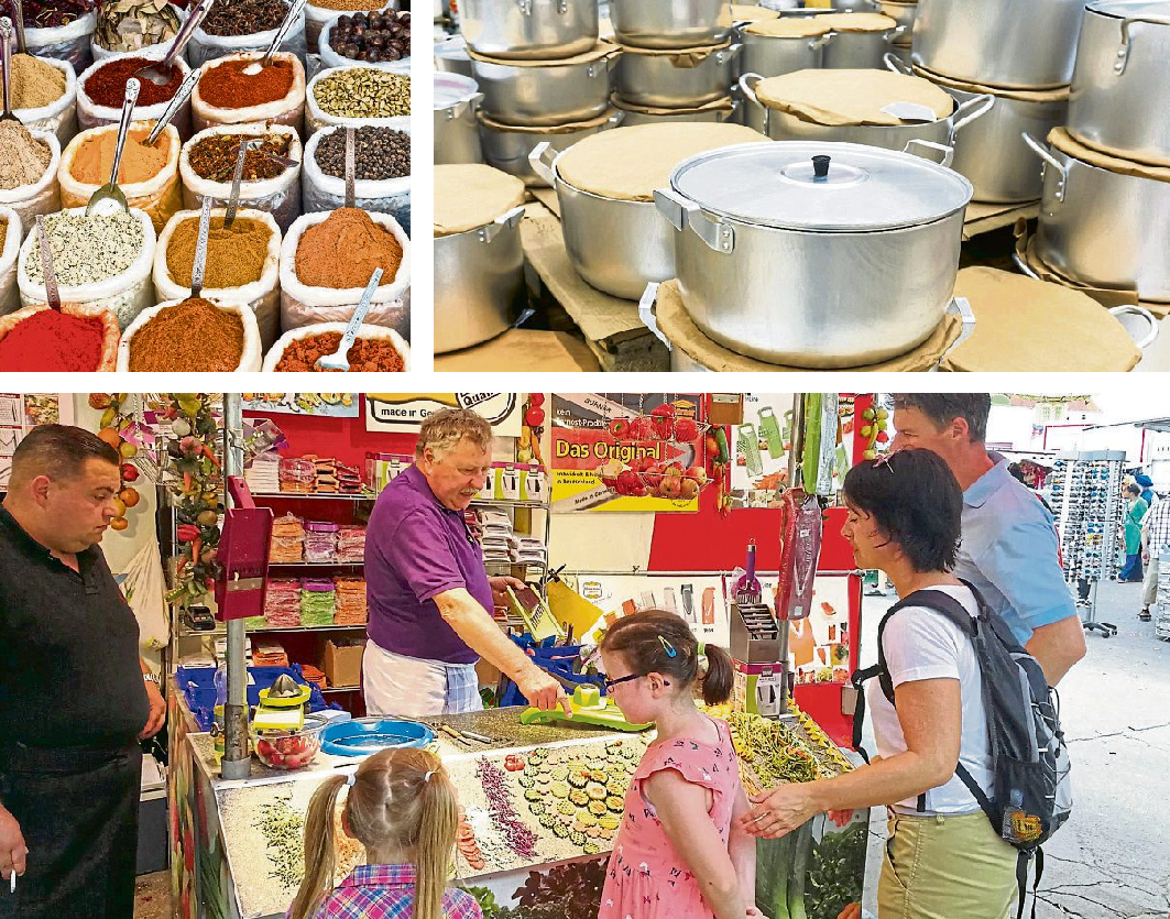 Dippenmarkt in Bad Kreuzach: Einkaufsstraßen mit Flair