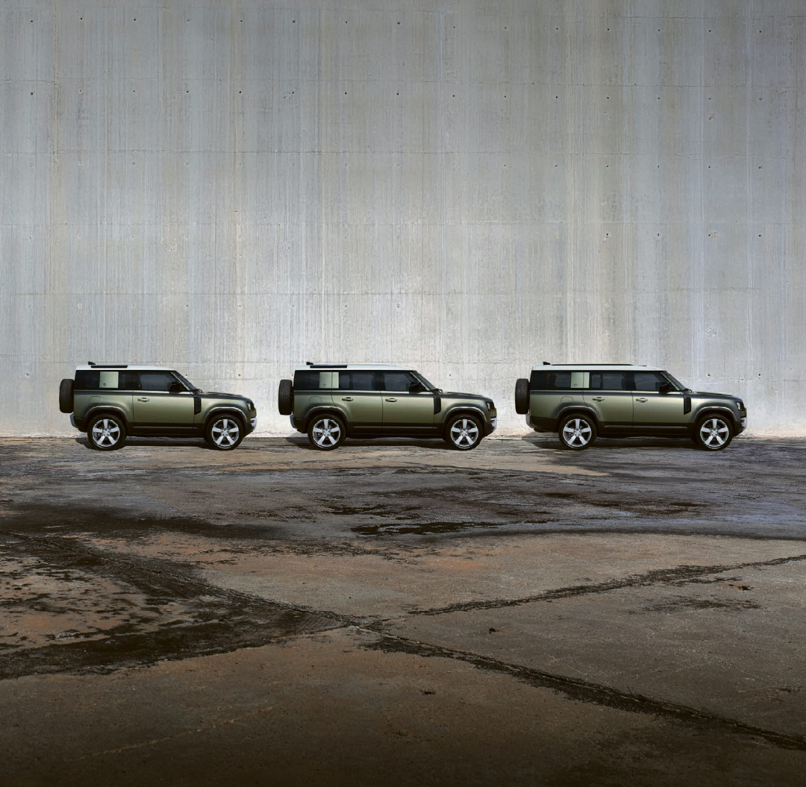 Die Evolution des Land Rover Defender