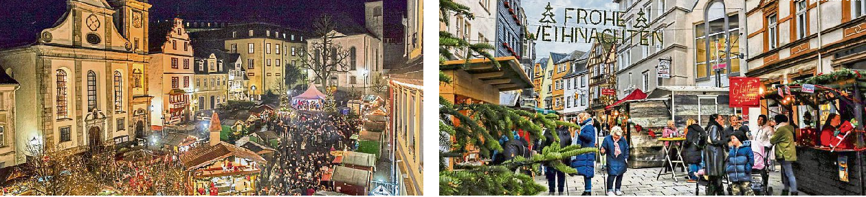 Hachenburg: Weihnachtsnostalgie im historischen Ambiente der Altstadt