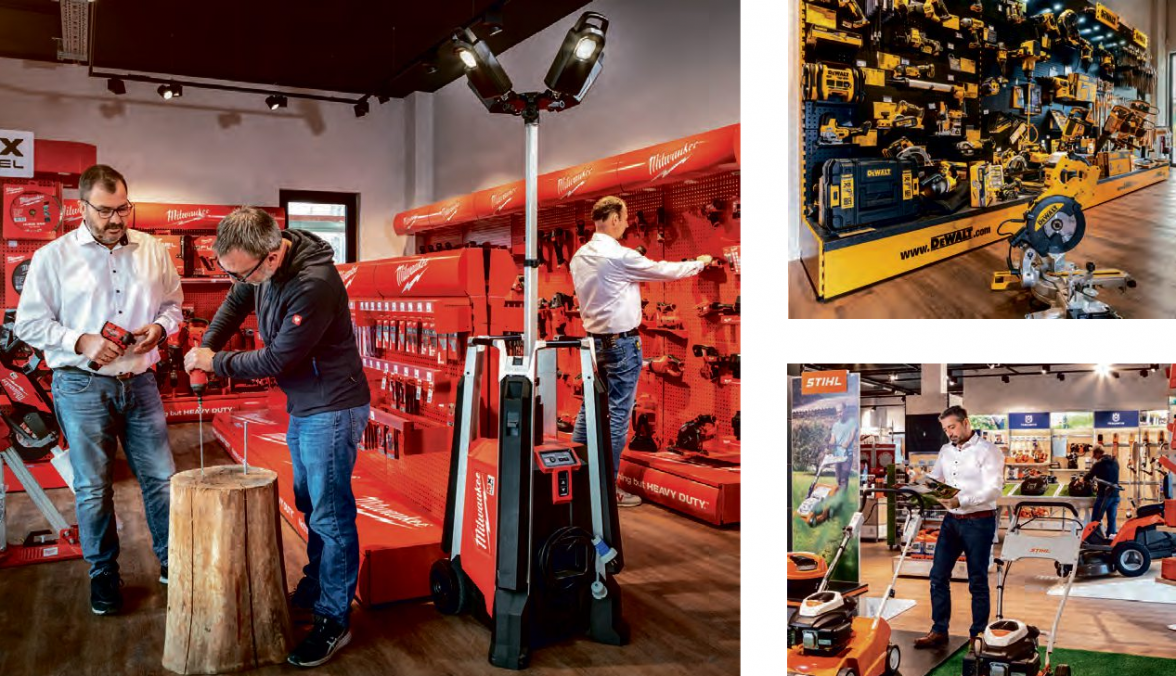 Fachmarkt für Reinigung, Garten und Industrie in Heiligenroth