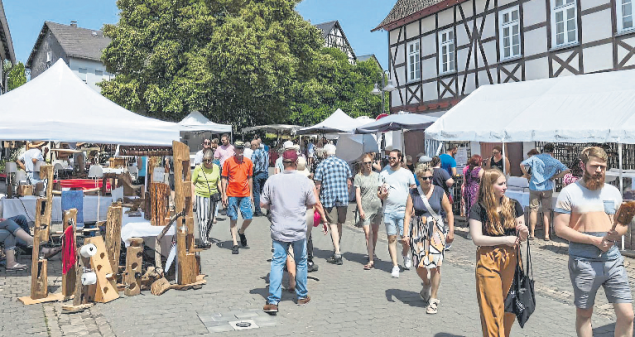 Kunsthandwerker- und Bauernmarkt in Neuerkirch: Ein Sonntag, der alle Sinne verwöhnt