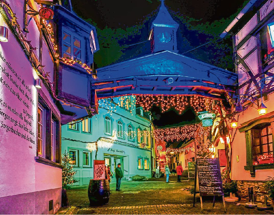 Winningen im Lichterglanz