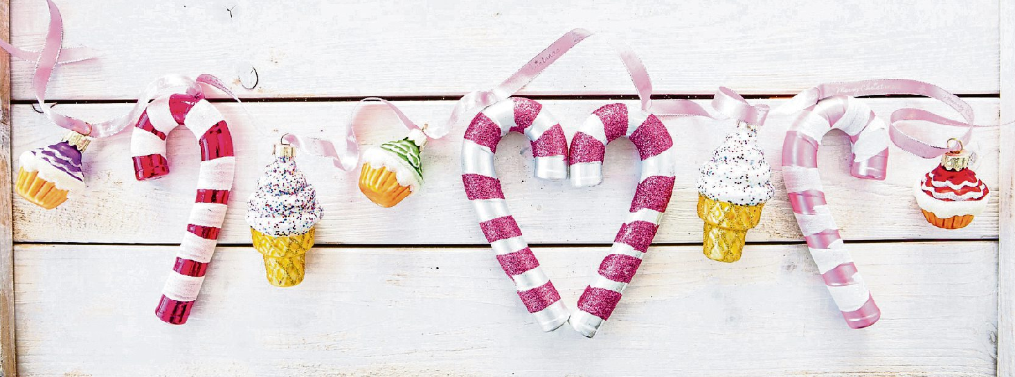 Candy Christmas erobert Weihnachtsdeko