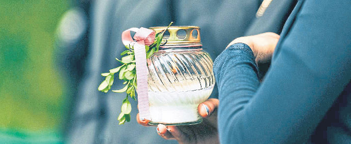 Abschied im kleinen Kreis